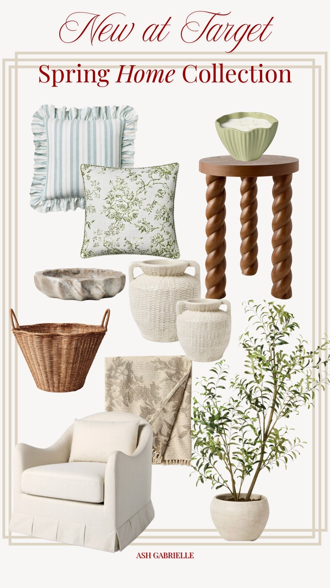Time for a home refresh for spring ! Target’s new arrivals give the fresh warm feeling with neutrals and rich woods. 

#target #studiomcgee #threshold #homedecor #spring #springhomedecor 

#LTKSeasonal #LTKFindsUnder50 #LTKHome