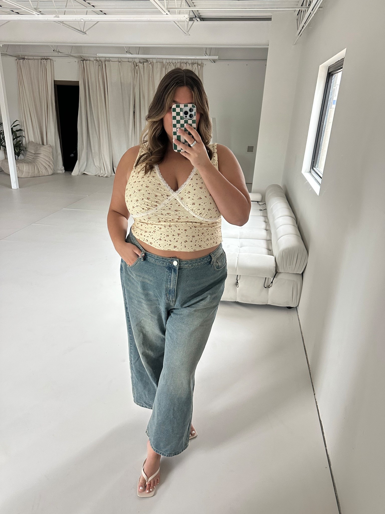 3X top (size up 1-2 sizes)
Jeans from you and all boutique size 22 

#LTKPlusSize #LTKStyleTip #LTKSummerEdit