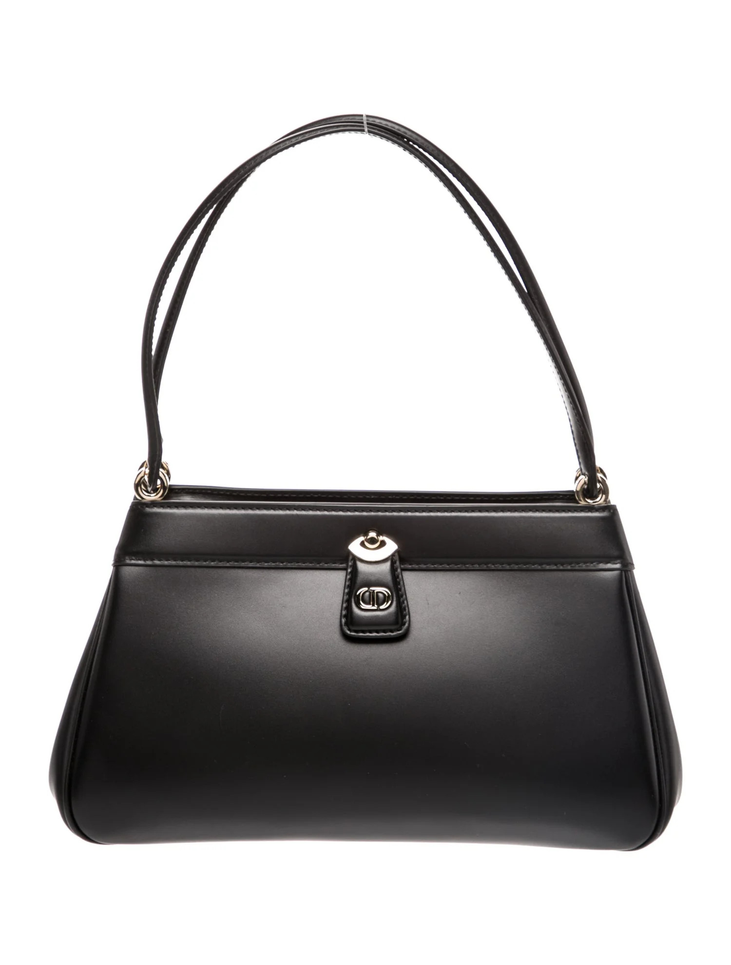 Christian Dior Leather Shoulder Bag - Grey Shoulder Bags, Handbags - CHR568311 | The RealReal | The RealReal