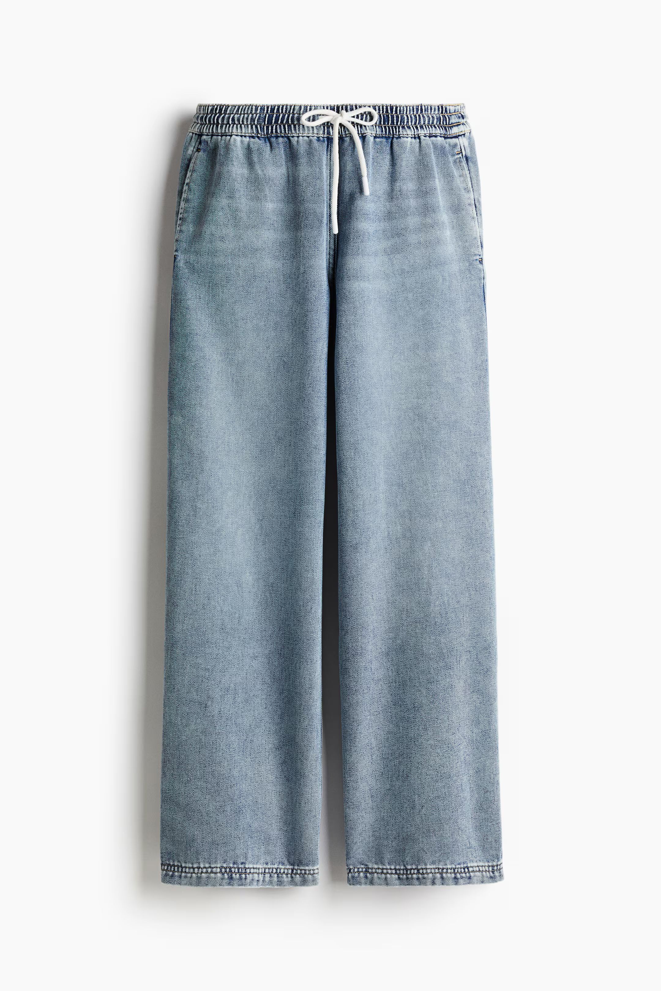 Denim Pull-on Pants | H&M (US + CA)