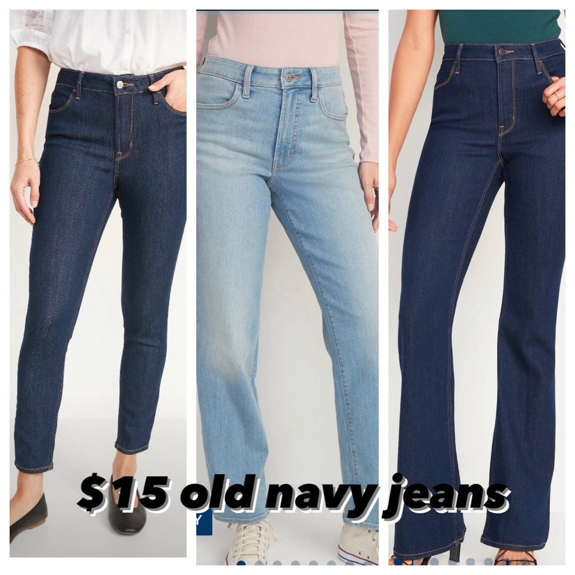 $15 Old Navy Jeans 

#LTKFind #LTKunder50 #LTKsalealert
