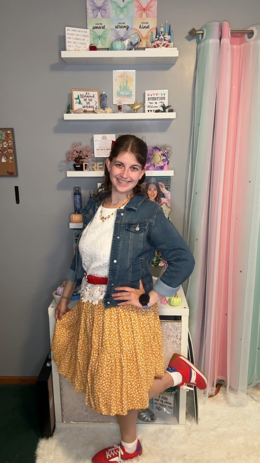 World princess week. Here was my everyday princess Disneybound. Snow white disneybound 

#LTKMidsize #LTKFamily #LTKStyleTip