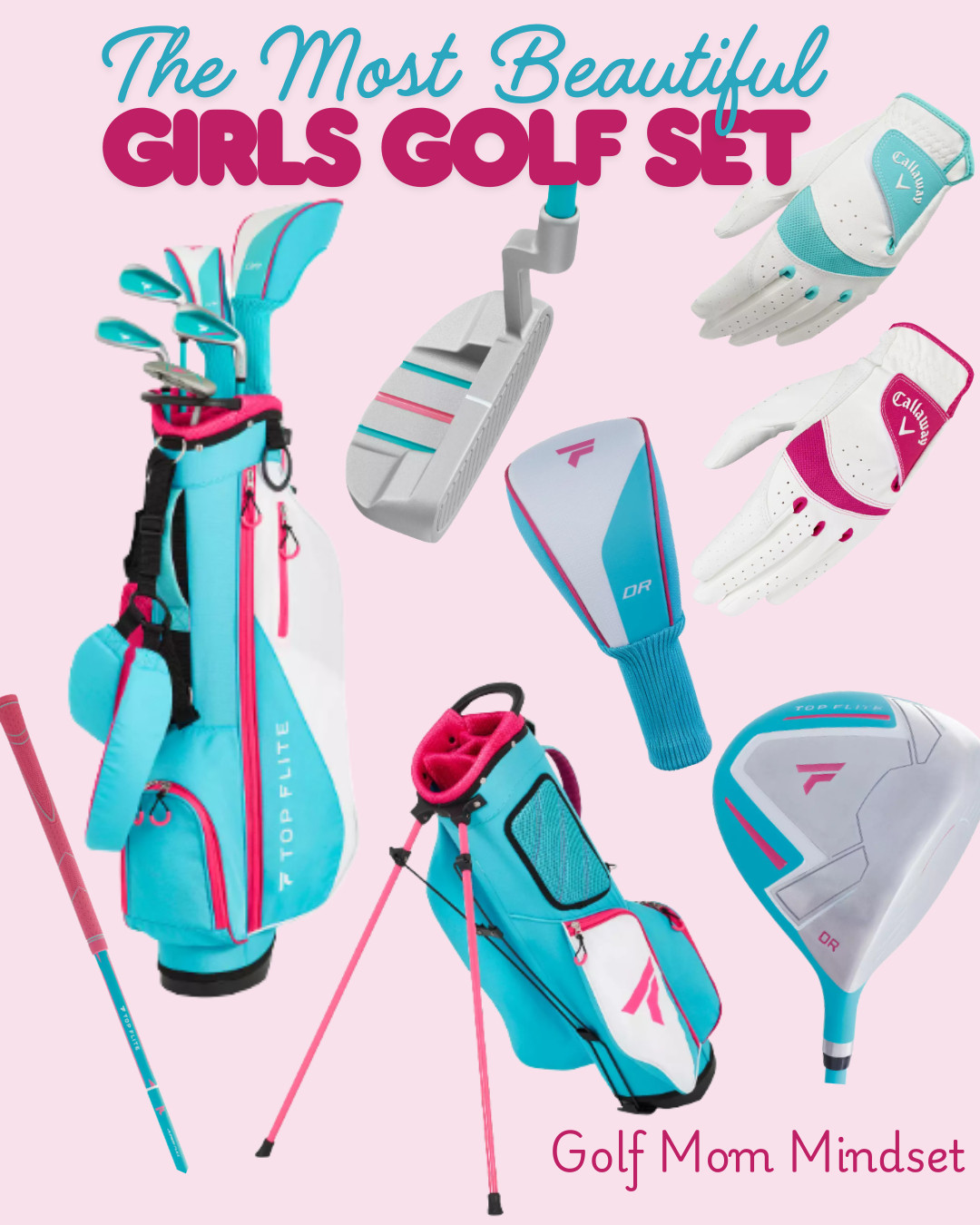 STOP scrolling, golf moms… your junior golfer NEEDS this set 💖⛳

This Top Flite Youth 9-Piece Complete Set paired with matching Callaway gloves is the cutest girls golf combo for ages 9–12 🙌

✔️ Lightweight beginner-friendly clubs
✔️ Stylish stand bag + matching headcovers
✔️ Perfect for lessons, tournaments & summer golf

If your daughter is getting into golf this is SUCH a good starter setup without spending thousands 💕⛳

✨ CLICK the link now before summer inventory sells out and send this to a golf mom looking for the perfect girls golf setup 💚

✨ LTK Disclosure: This post contains affiliate links and I may earn a small commission if you shop through my links at no extra cost to you.

Follow @GolfMomMindset for more girls golf finds, junior golf tips & golf mom favorites ⛳💕

#LTKGolf #GirlsGolf #JuniorGolf #GolfGirls #GolfMom #GolfKids #YouthGolf #GolfMomMindset
 

 #LTKMothersDay #LTKActive #LTKKids