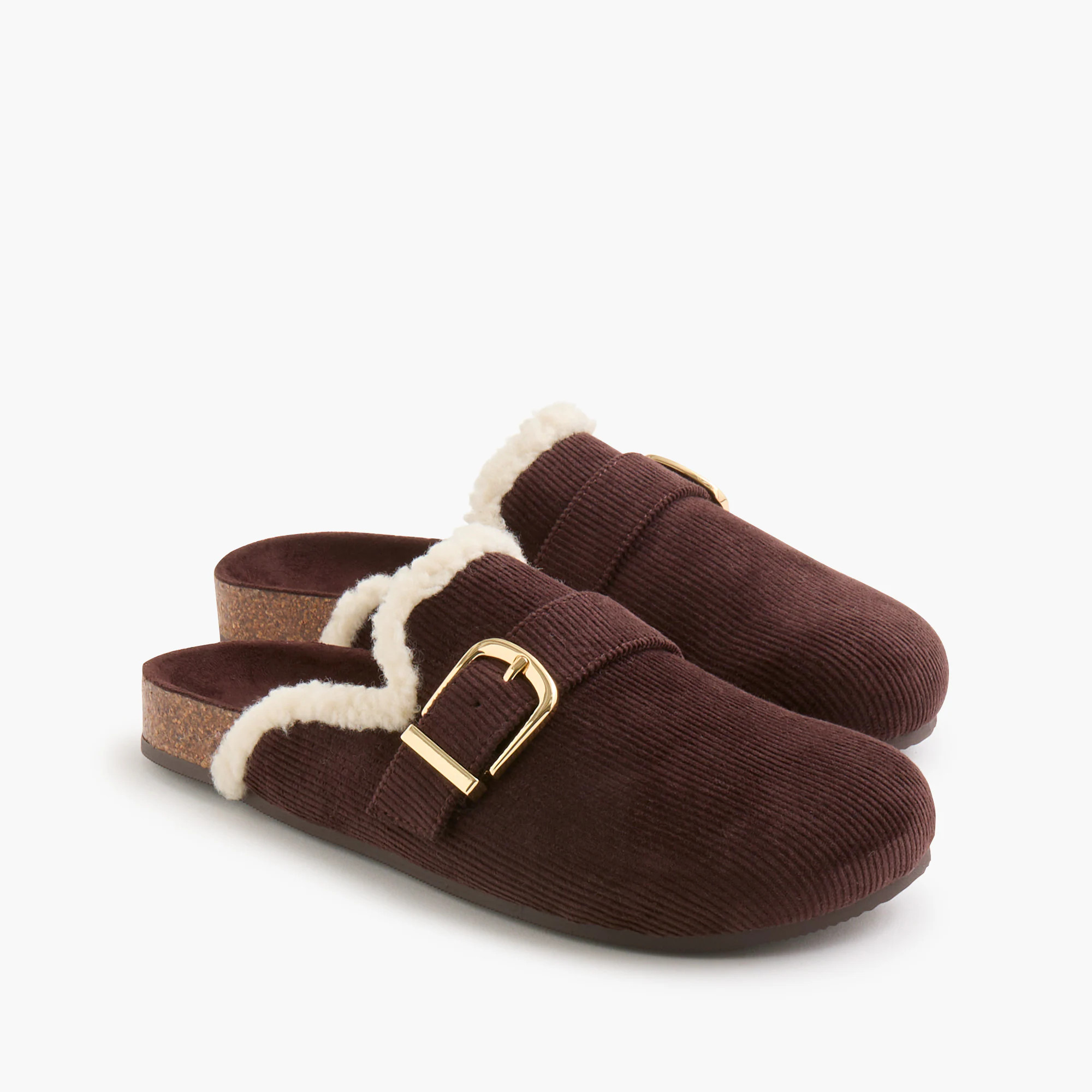 Corduroy slip-on clog mules | J.Crew Factory