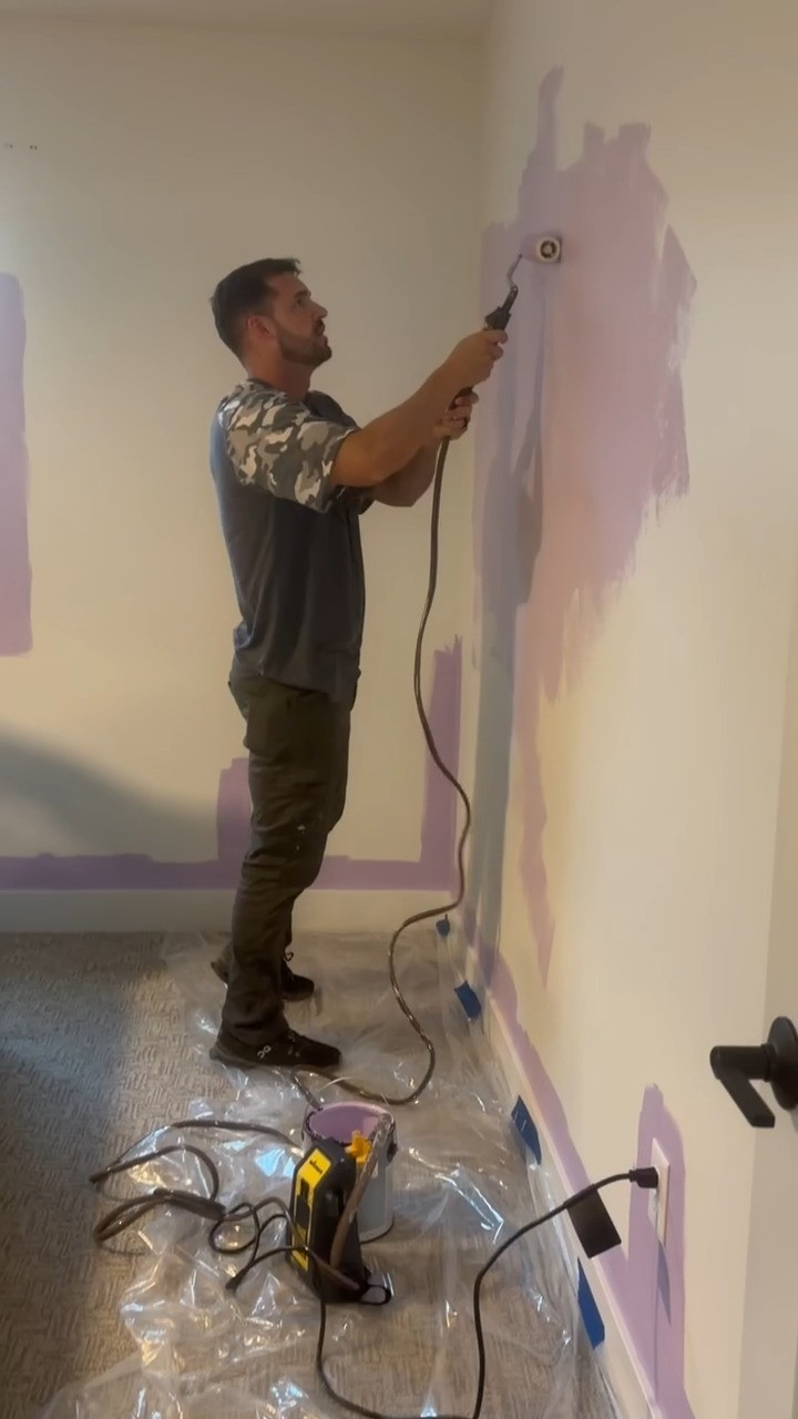 we use this roller anytime we need to paint a room. I hate cleaning it, I'll admit but painting goes so much faster with it!! 

 #LTKHome