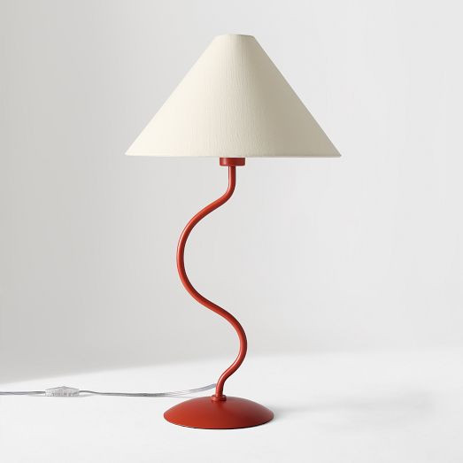 Zigzag Table Lamp (24") | West Elm (US)