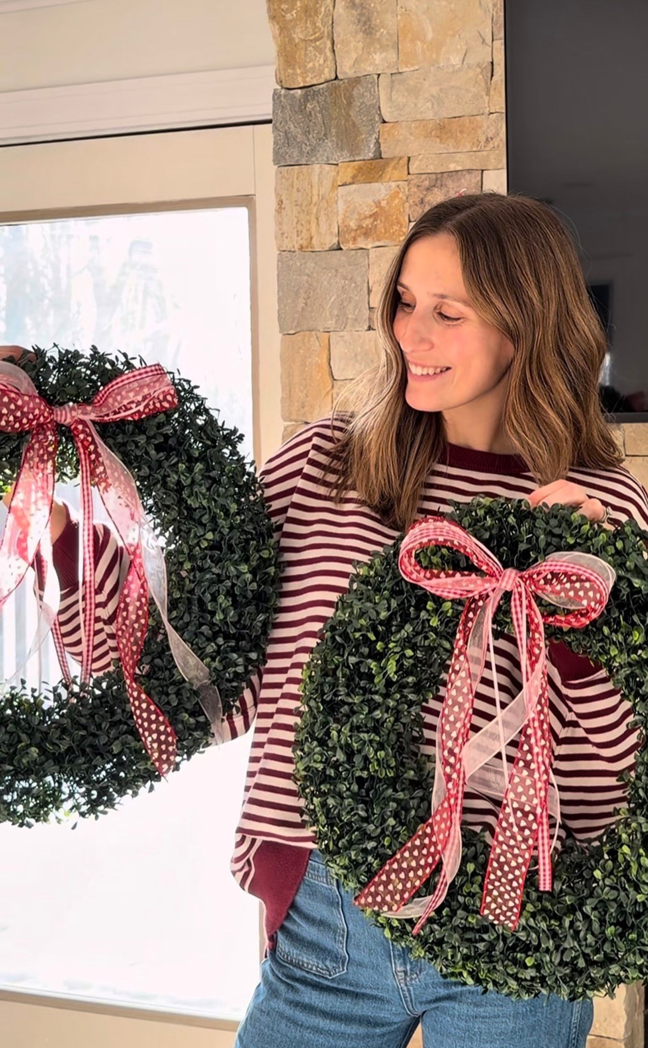 Valentine’s Day ribbon wreaths!❣️ 



#LTKSeasonal #LTKmomlife #LTKHome