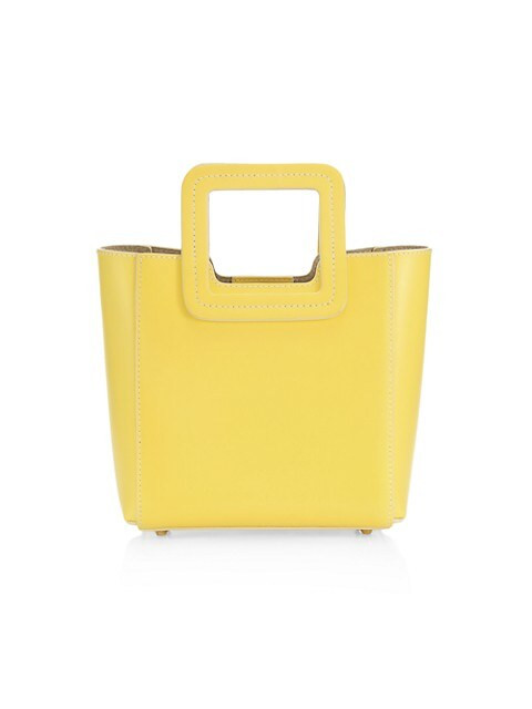 Mini Shirley Leather Tote | Saks Fifth Avenue