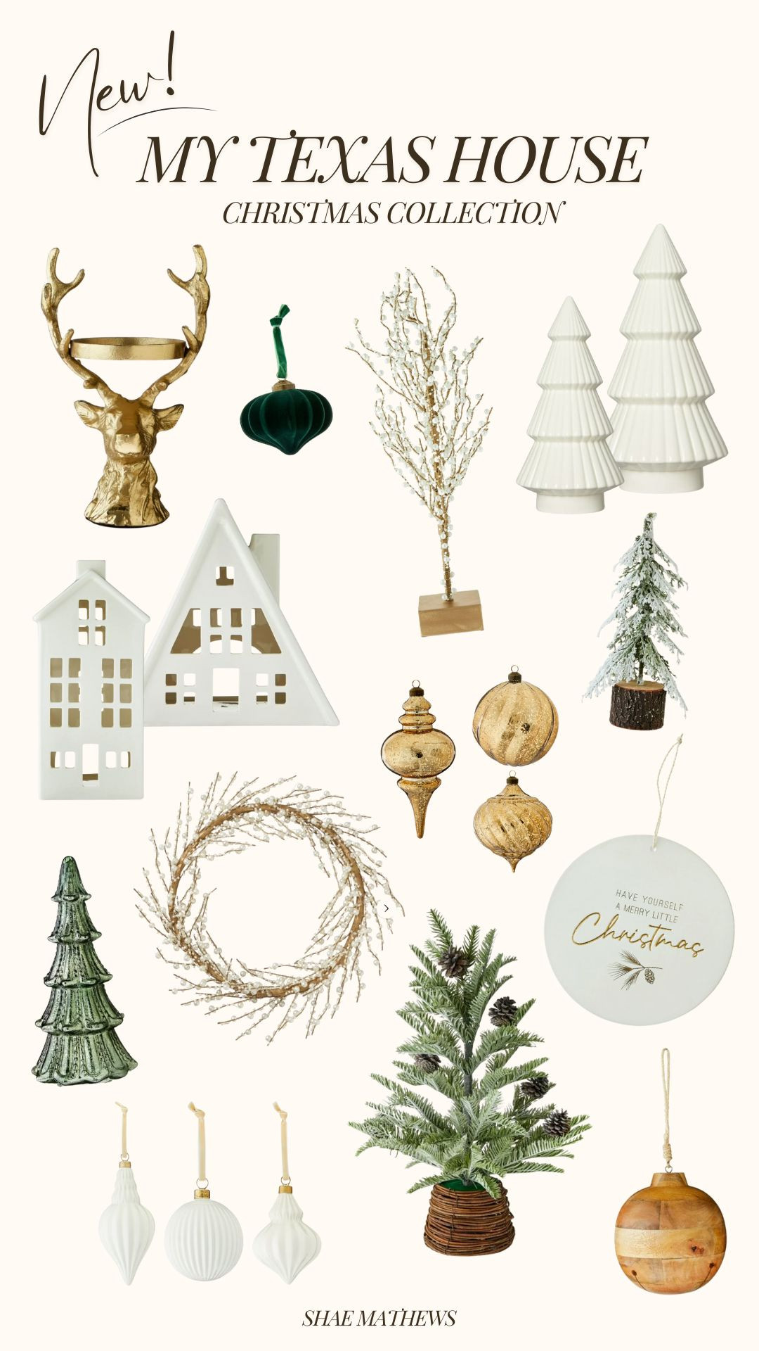 If you’re looking for minimal, neutral, + affordable Christmas decor — the ‘My Texas House’ collection at Walmart is perfect!🌲 

#LTKHome #LTKHoliday #LTKSeasonal