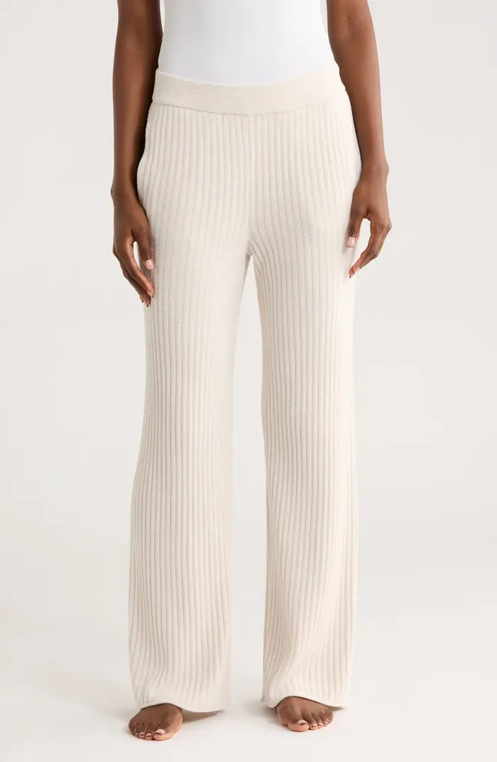 CozyChic® Ultra Lite® Rib Rolled Edge Pants | Nordstrom Rack