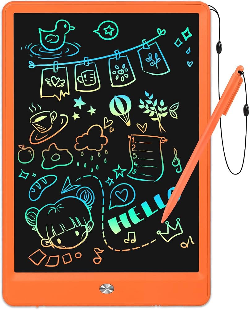 EooCoo Toys for Ages 3-7, Drawing Pad for Kids, 10 Inch LCD Writing Tablet, No Mess Coloring Book... | Amazon (US)