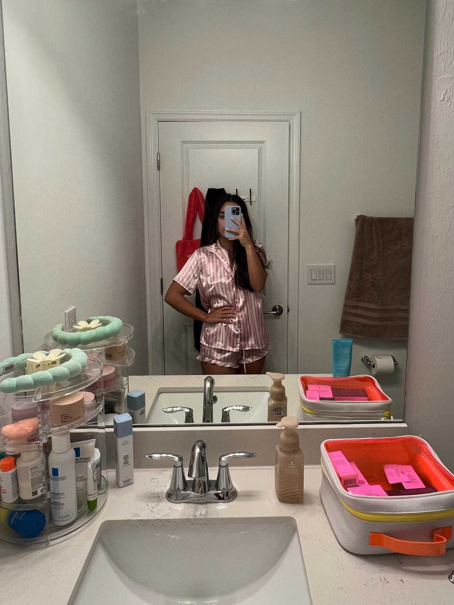 pjs, pjs sets, matching pjs, that girl, clean girl aesthetic, skincare, clean girl aesthetic, drunk elephant, moisturizer, tula, 

#LTKunder100 #LTKbeauty #LTKSeasonal