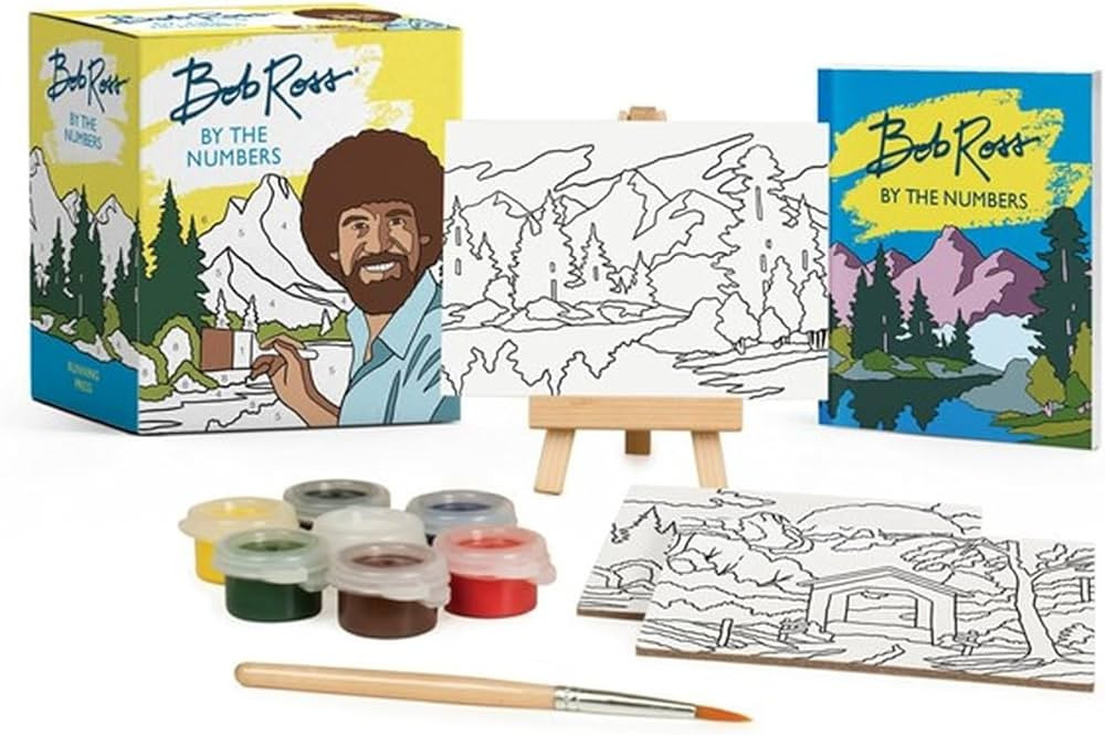 Bob Ross by the Numbers (RP Minis) | Amazon (US)