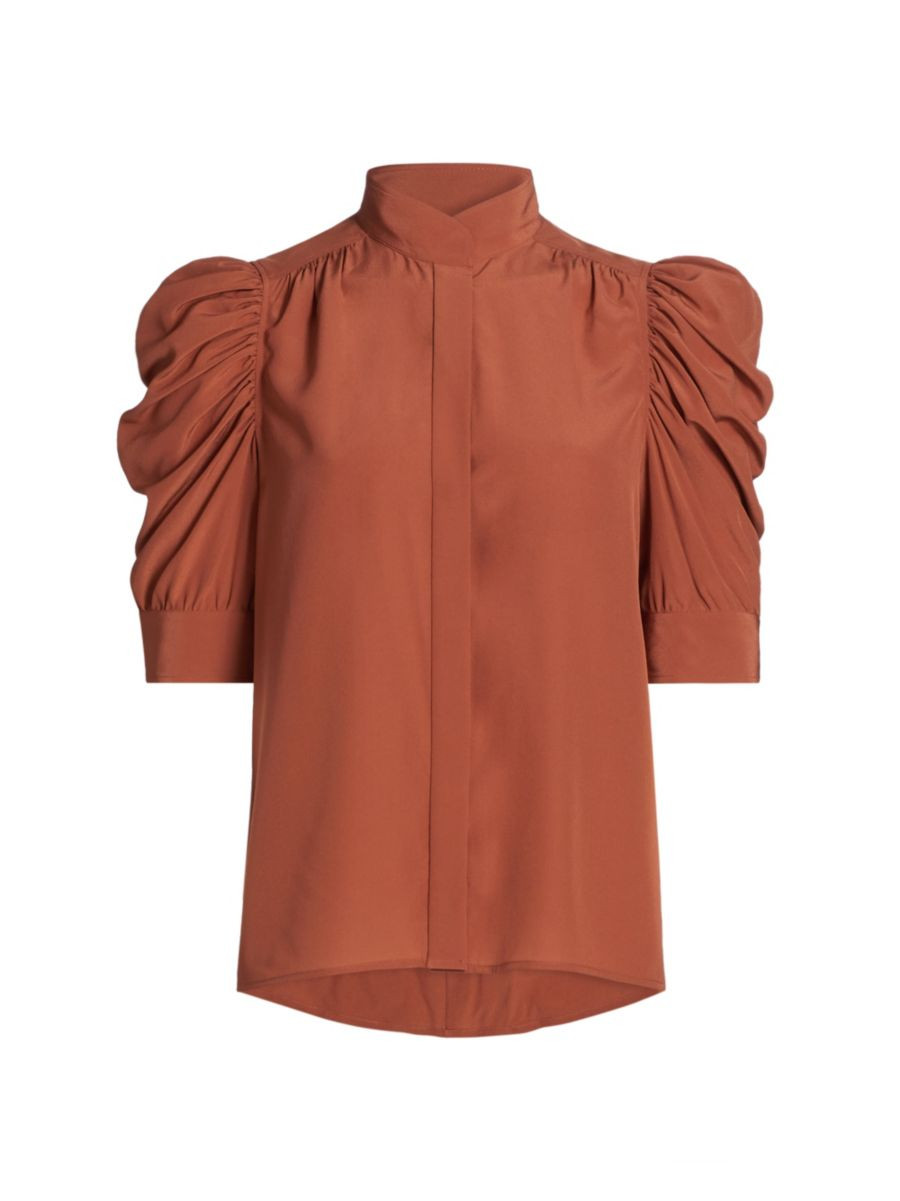 Gillian Silk Top | Saks Fifth Avenue