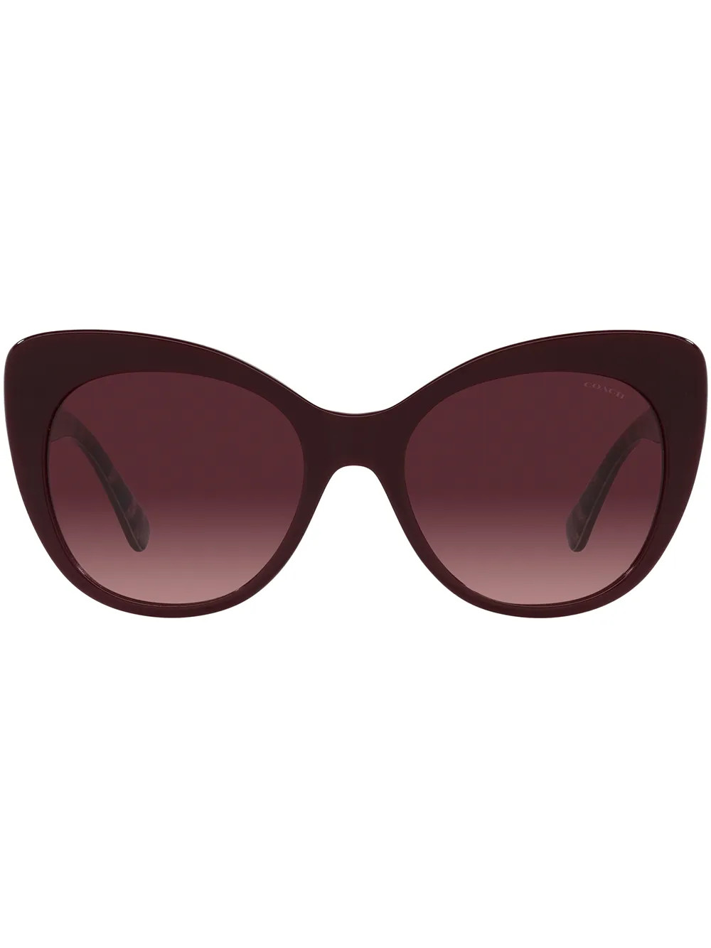 Coach cat-eye Frame Sunglasses | Red | FARFETCH | Farfetch Global