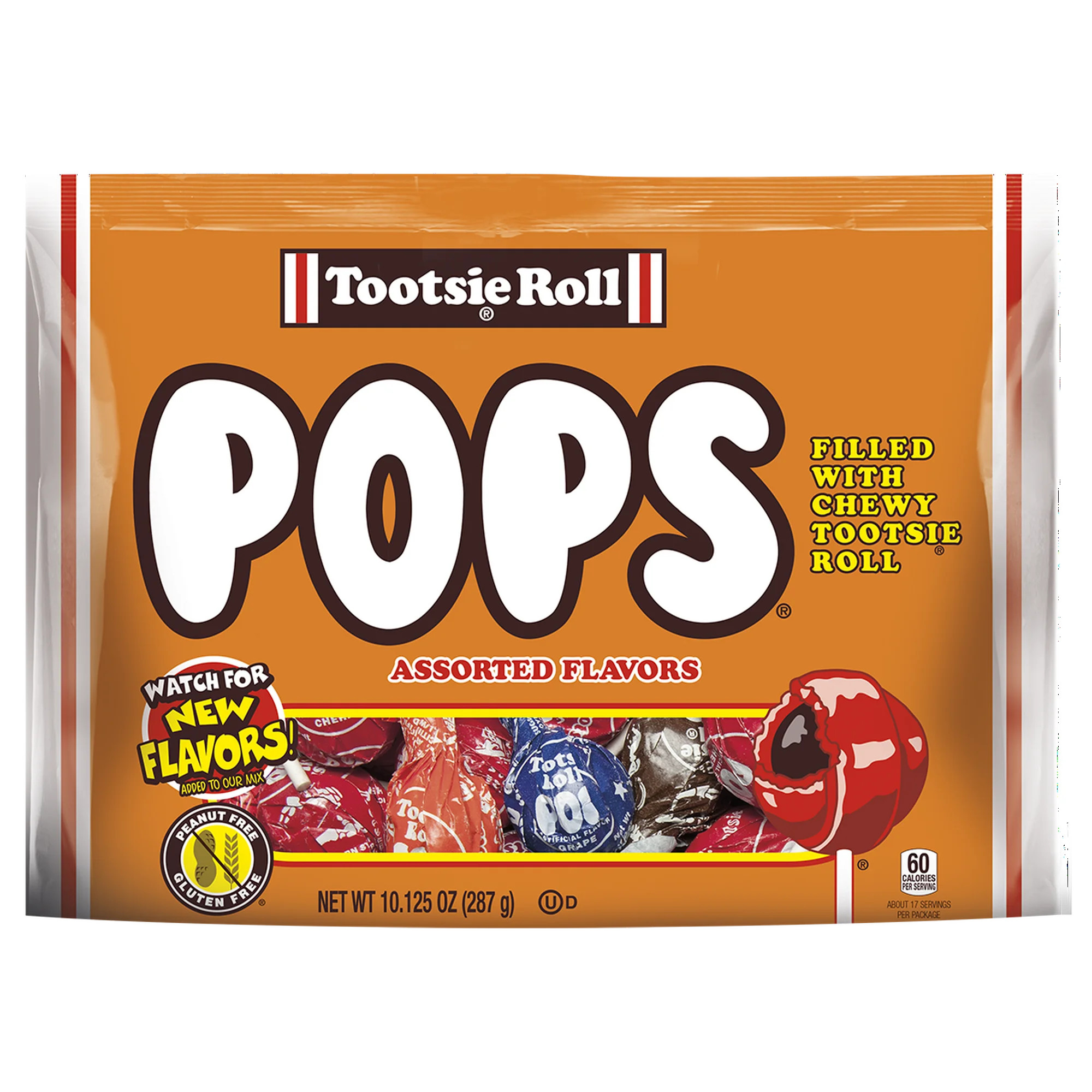 Tootsie Roll Pops Assorted Flavors, 10.12 Oz - Walmart.com | Walmart (US)