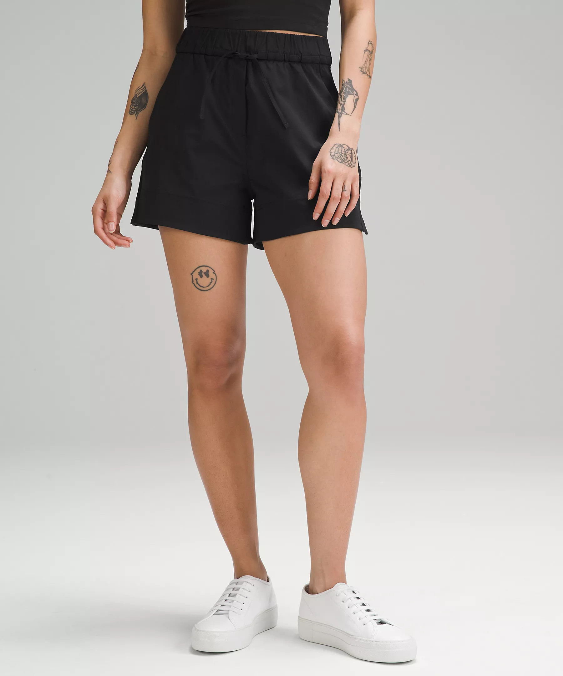 Cinchable Waist High-Rise Woven Short 3.5" | Lululemon (US)