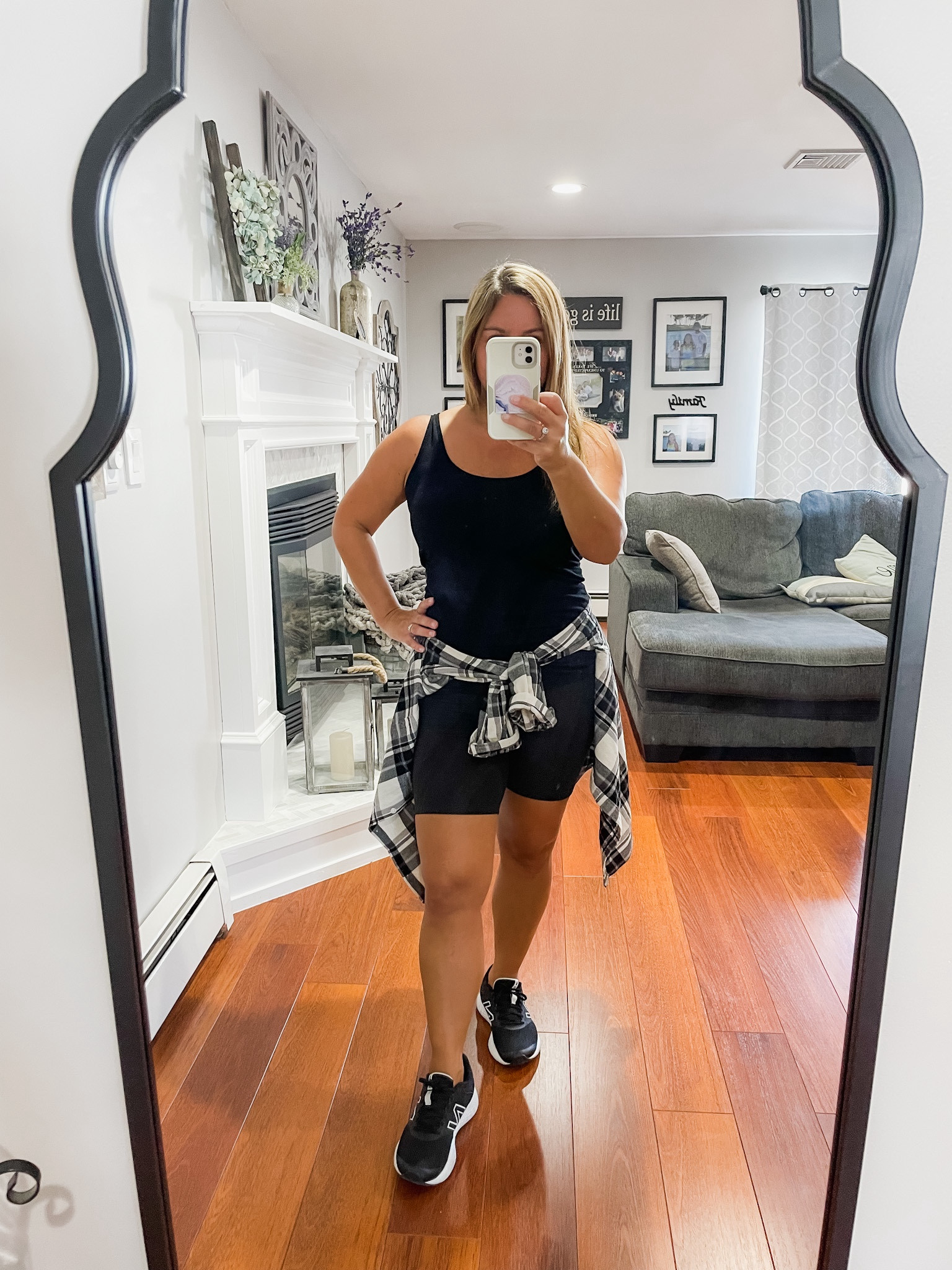 Cute athleisure outfit, pair it with button down or flannel. I'm wearing a large in biker shorts and medium in tank. I wear large in flannels & button downs






Midsize fashion, active wear, casual summer, mom style, travel outfit #Itkfind #Itkcurves
#Itkseasonal
#LTKsalealert #LT Kfit
#LTKtravel

#LTKActive #LTKMidsize #LTKOver40