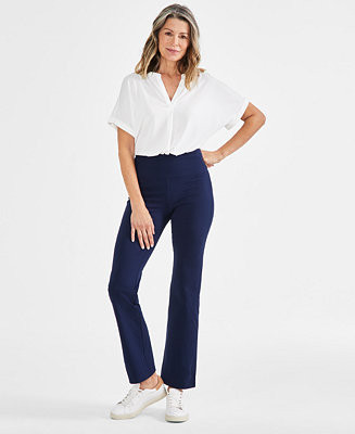 Women's High-Rise Bootcut Leggings, Created for Macy's | Macy's