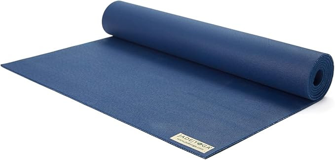 JadeYoga Harmony Yoga Mat - Durable & Thick Gym Fitness Mat, Non-Slip Natural Rubber Yoga Mat - H... | Amazon (US)