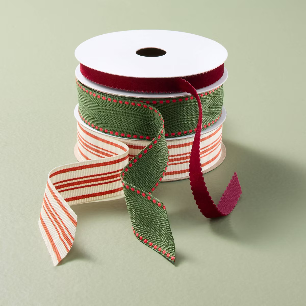3ct 45' Gift Tie-on Ribbons - Hearth & Hand™ with Magnolia | Target