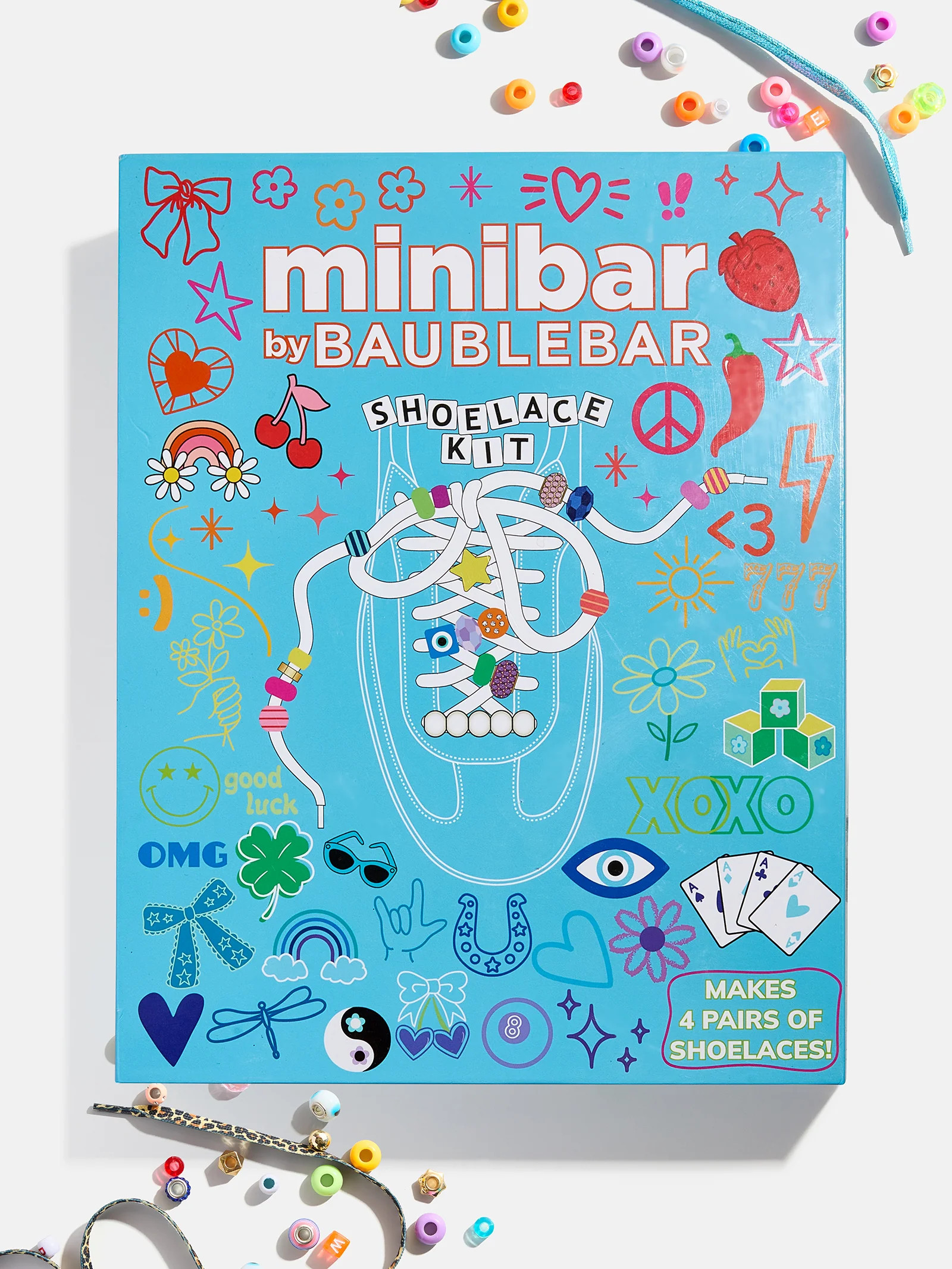 Kids’ DIY Shoelace Craft Kit - Shoelace DIY Kit | BaubleBar