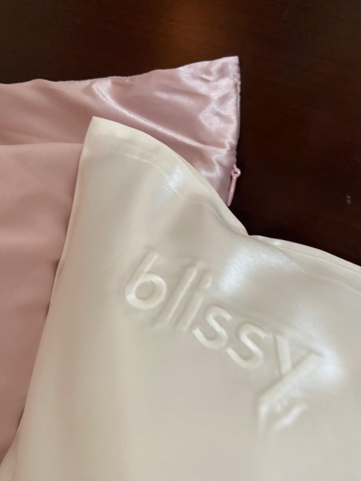 Blissy Silk Pillowcase - 100% Pure Mulberry Silk - 22 Momme 6A High-Grade Fibers - Silk Pillow Co... | Amazon (US)