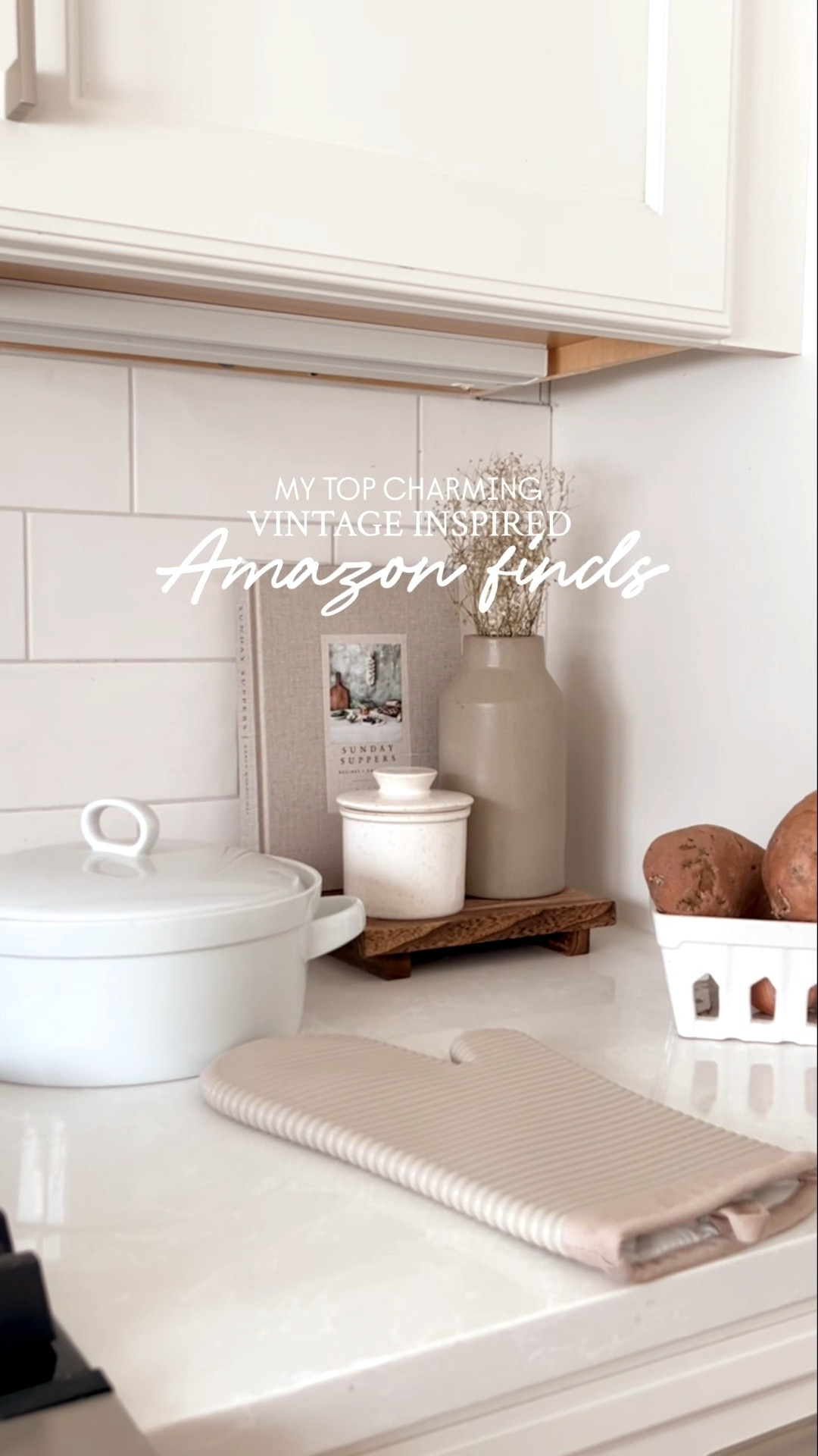 If you love that charming vintage home look… these Amazon finds are some of my favorites.

#LTKmomlife #LTKHome #LTKSeasonal