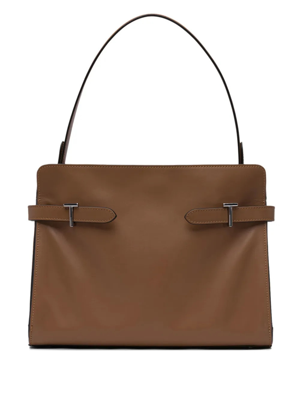 Le Tanneur leather buckle tote bag - Brown | Farfetch Global