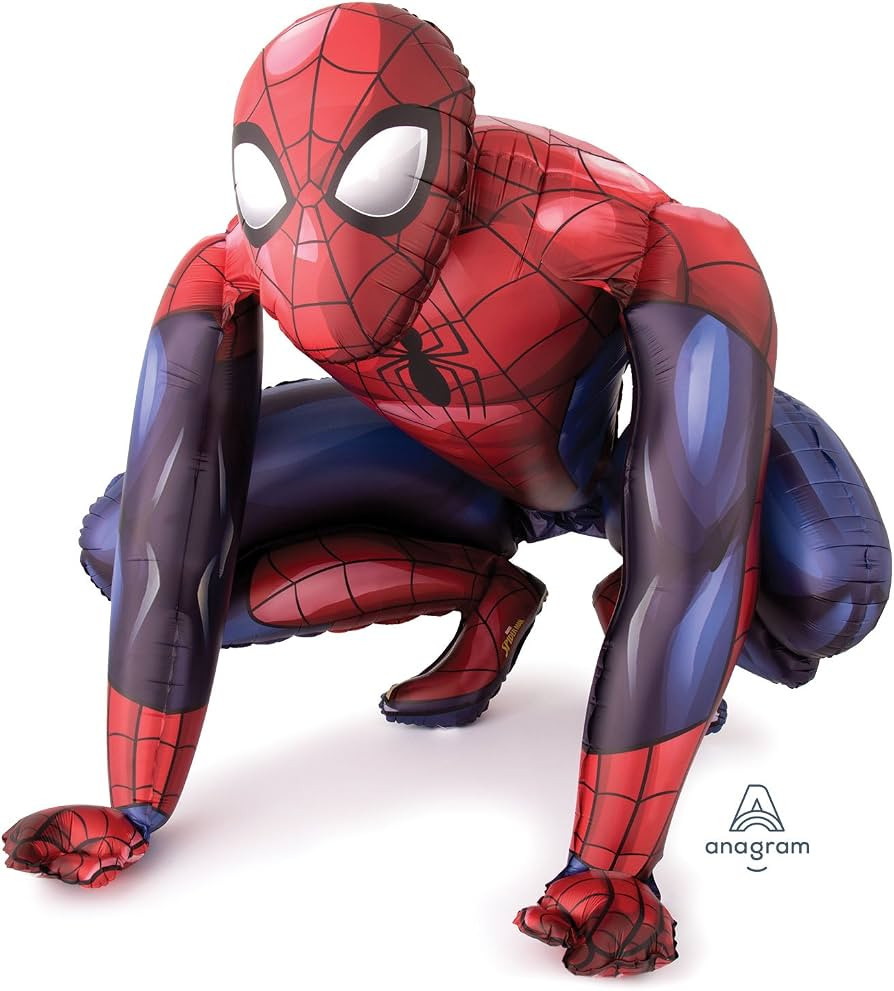 Anagram Spider Man Gliding Balloon, Multicolor, Giant | Amazon (US)
