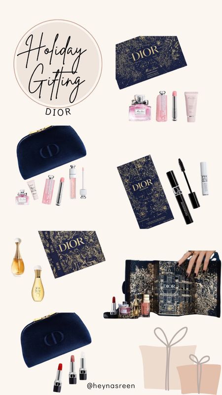 Dior holiday gifting 

#LTKGiftGuide #LTKbeauty #LTKHoliday