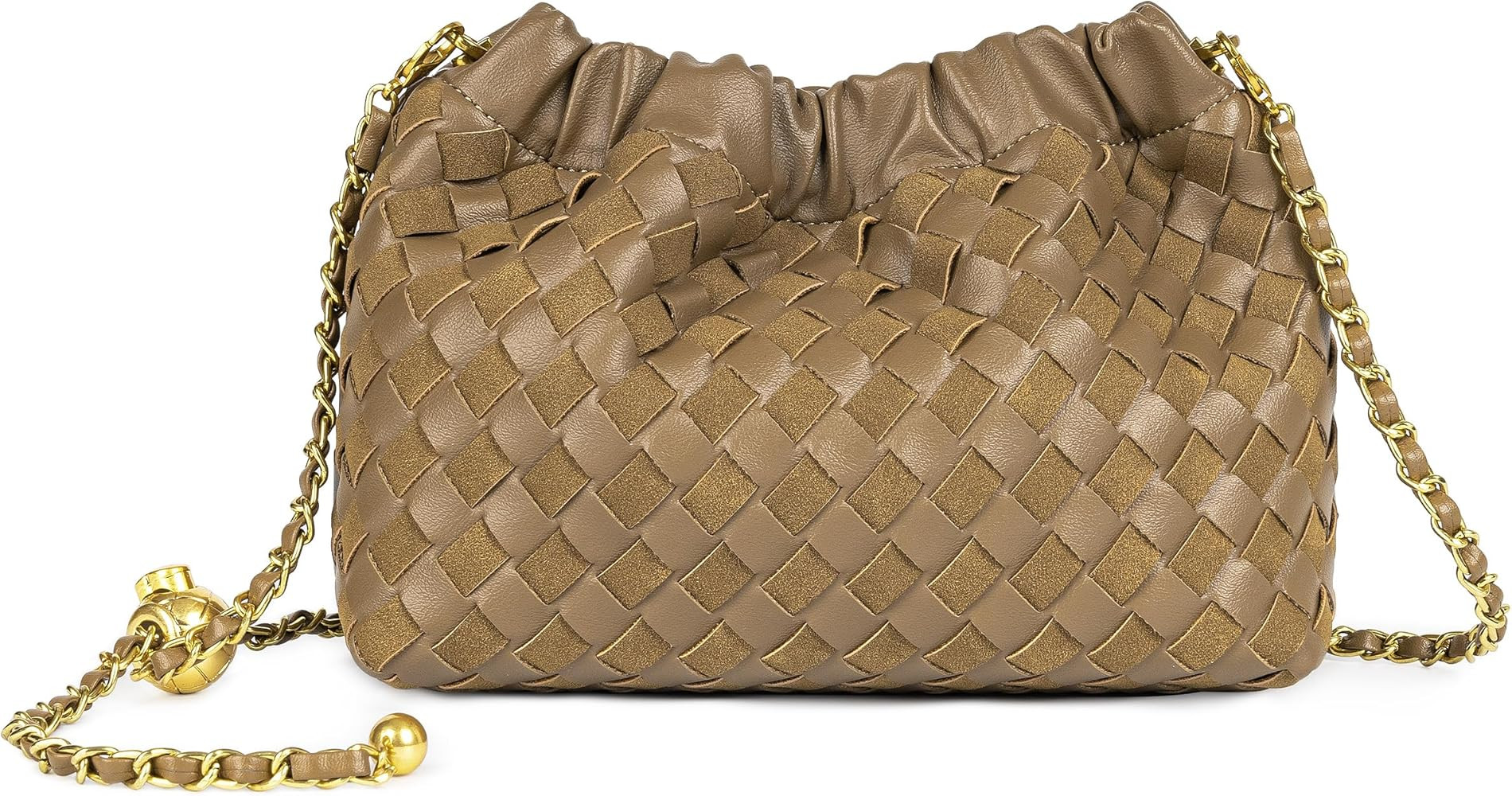 Joryin Trendy Dumpling Women's Crossbody Bag - Evening Clutch Hobo Cloud Purse | Amazon (US)