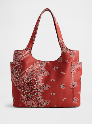 Linen-Cotton Tote Bag | Gap (US)