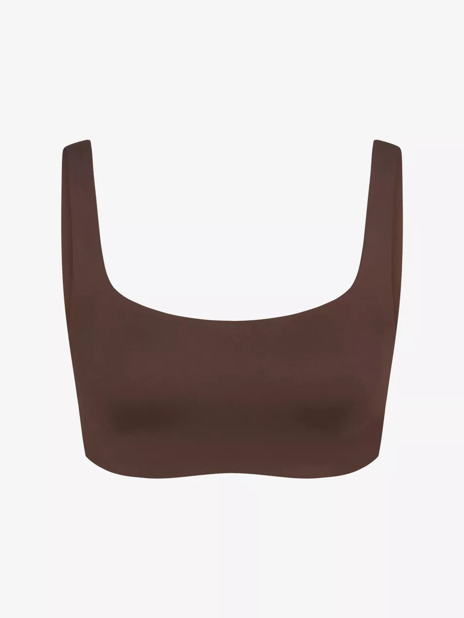 Matte Scoop-Neck Sports Bra | Selfridges