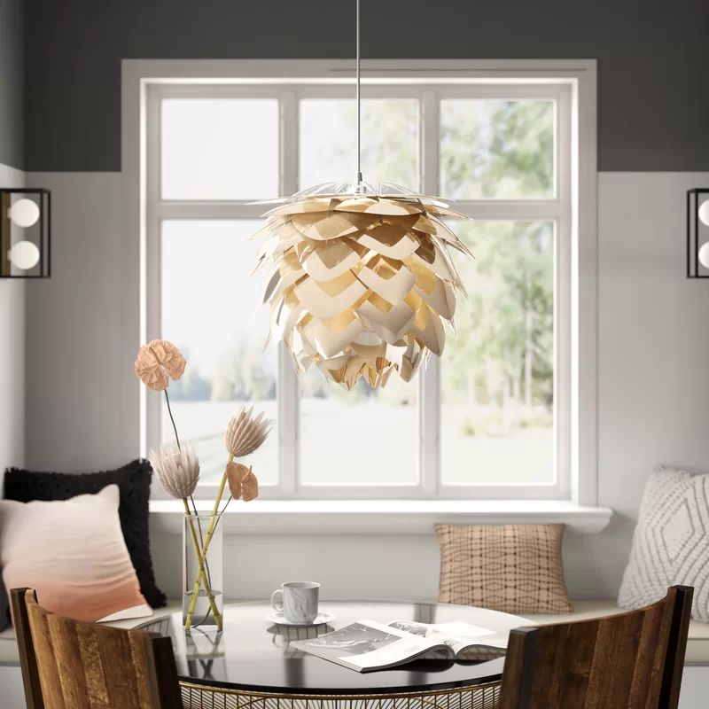 Westbury Park Plug-In 1-Light Unique/Statement Pendant | Wayfair North America