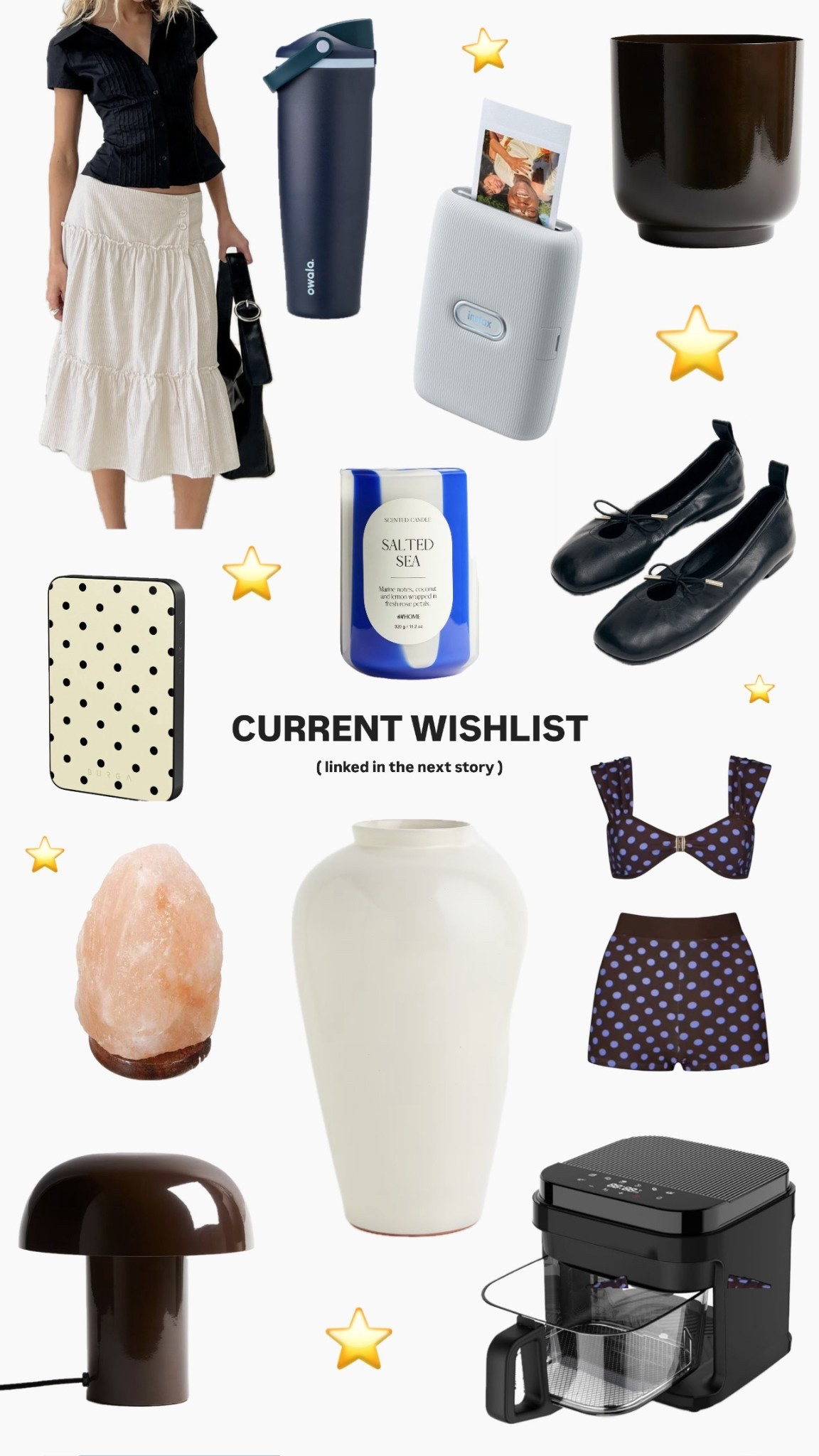 This months wishlist ⭐️
Salt lamp is Amazon 
Swimmers are LA LU

#LTKgiftguide #LTKFashionMonth #LTKaustralia