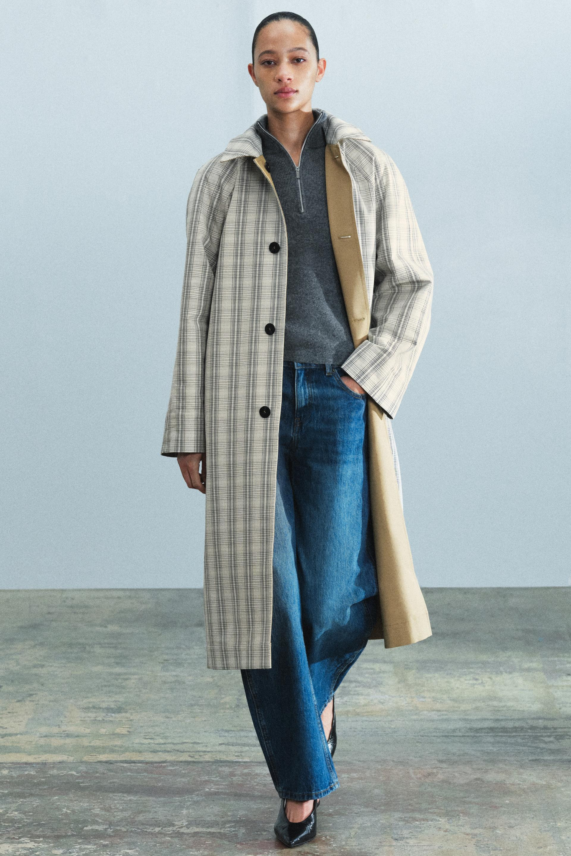 Zara - Midi Trench Zw Collection - Women - Dark Camel - Women | Zara US