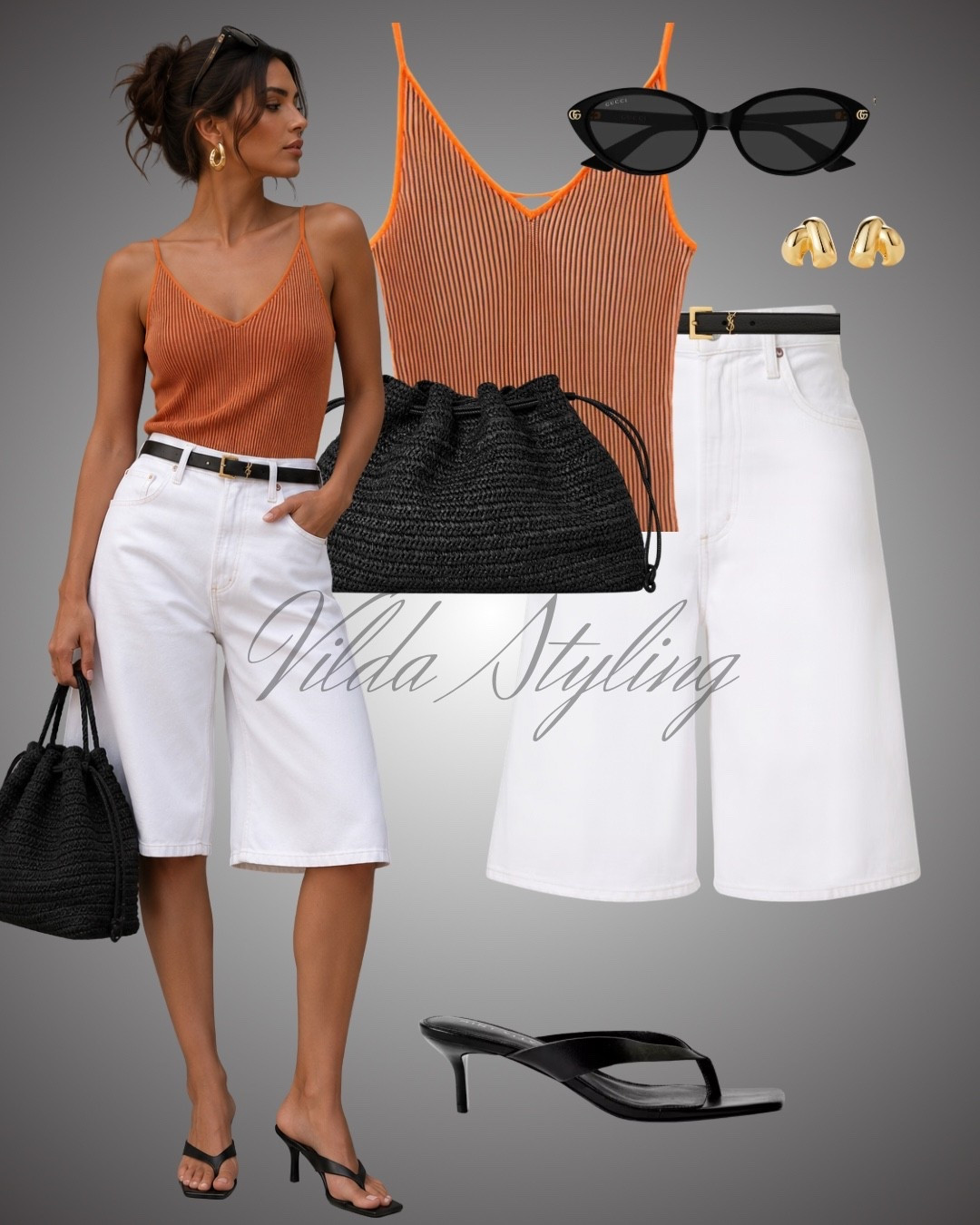 Summer uniform unlocked! 🍊 Loving how these crisp white bermuda shorts pair with this vibrant orange top. It’s the perfect balance of chic and cool.
#BermudaShorts #SummerOutfitInspo #LTKStyle #OOTD #ChicStyle #SummerLookbook

#LTKsummer #LTKjeans #LTKstyletip