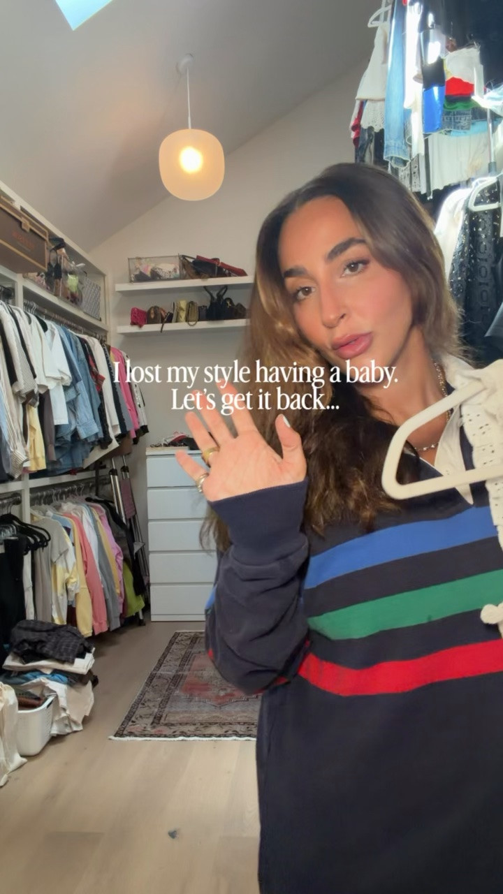 GRWM postpartum edition