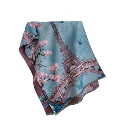 Jeelow Winter Pashmina Blanket Scarfs Shawls Wraps Open Front Poncho Cape For Women Wedding Evening Dresses | Amazon (US)