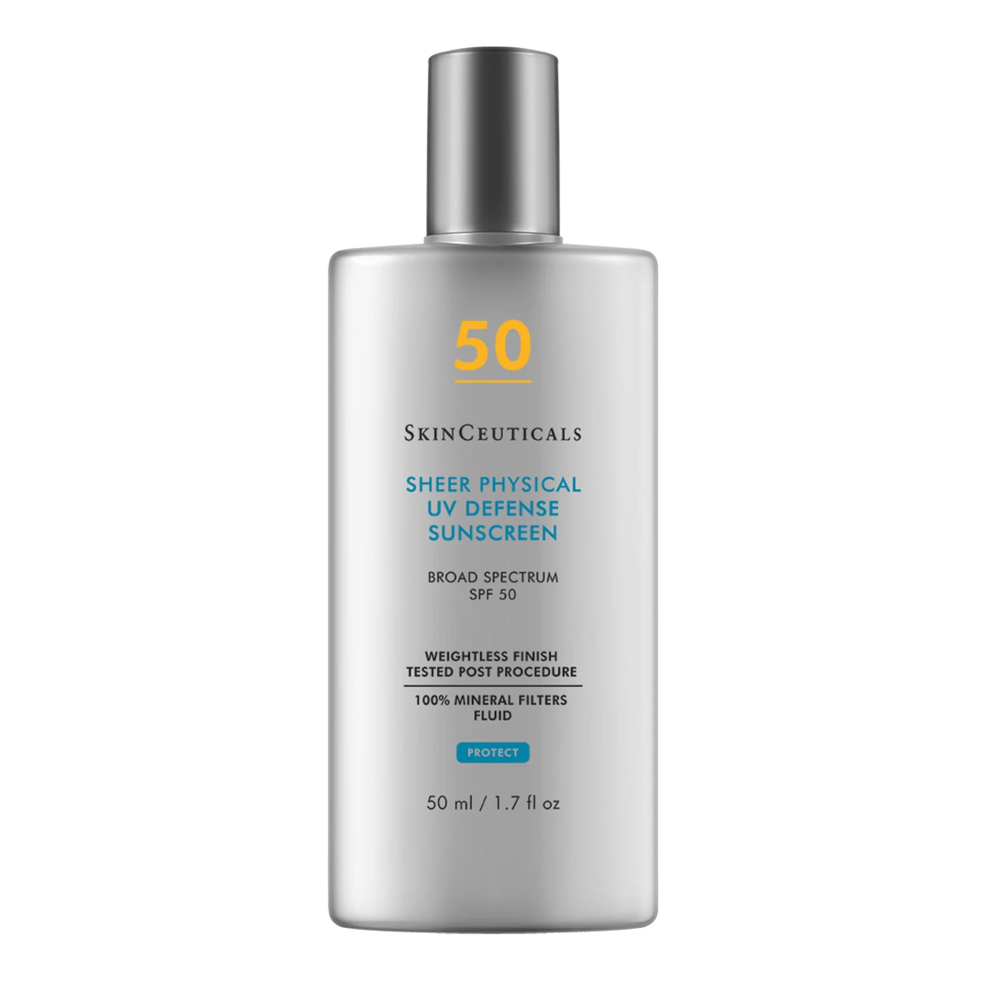 Sheer Physical UV Defense SPF 50 | Best Sunscreen for Face | SkinCeuticals | SkinCeuticals