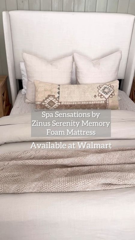 It’s that time of year again when we need to get our home ready for guests! Nothing makes your guests feel right at home like a good mattress. I got the Spa Sensations by @Zinus Serenity Memory Foam Mattress from @Walmart Your guest will love the top layer of premium memory foam, because it conforms to support your individual body shape. And you’ll love the 10 year worry-free warranty! Get guest ready with a new Zinus mattress from Walmart!! #walmartpartner #IYWYK

#LTKSeasonal #LTKhome #LTKHoliday