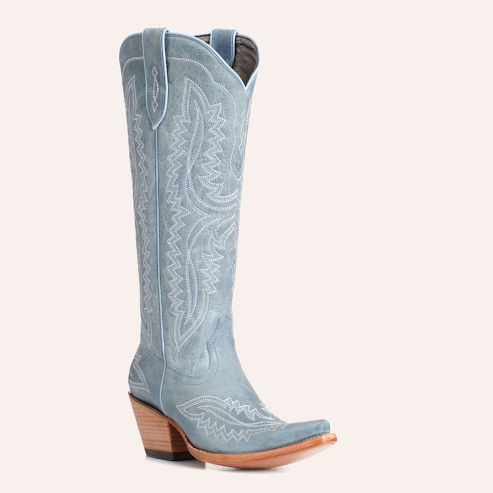 Ariat Women's Casanova Vintage Blue Snip Toe Tall Cowboy Boots | Cavender's
