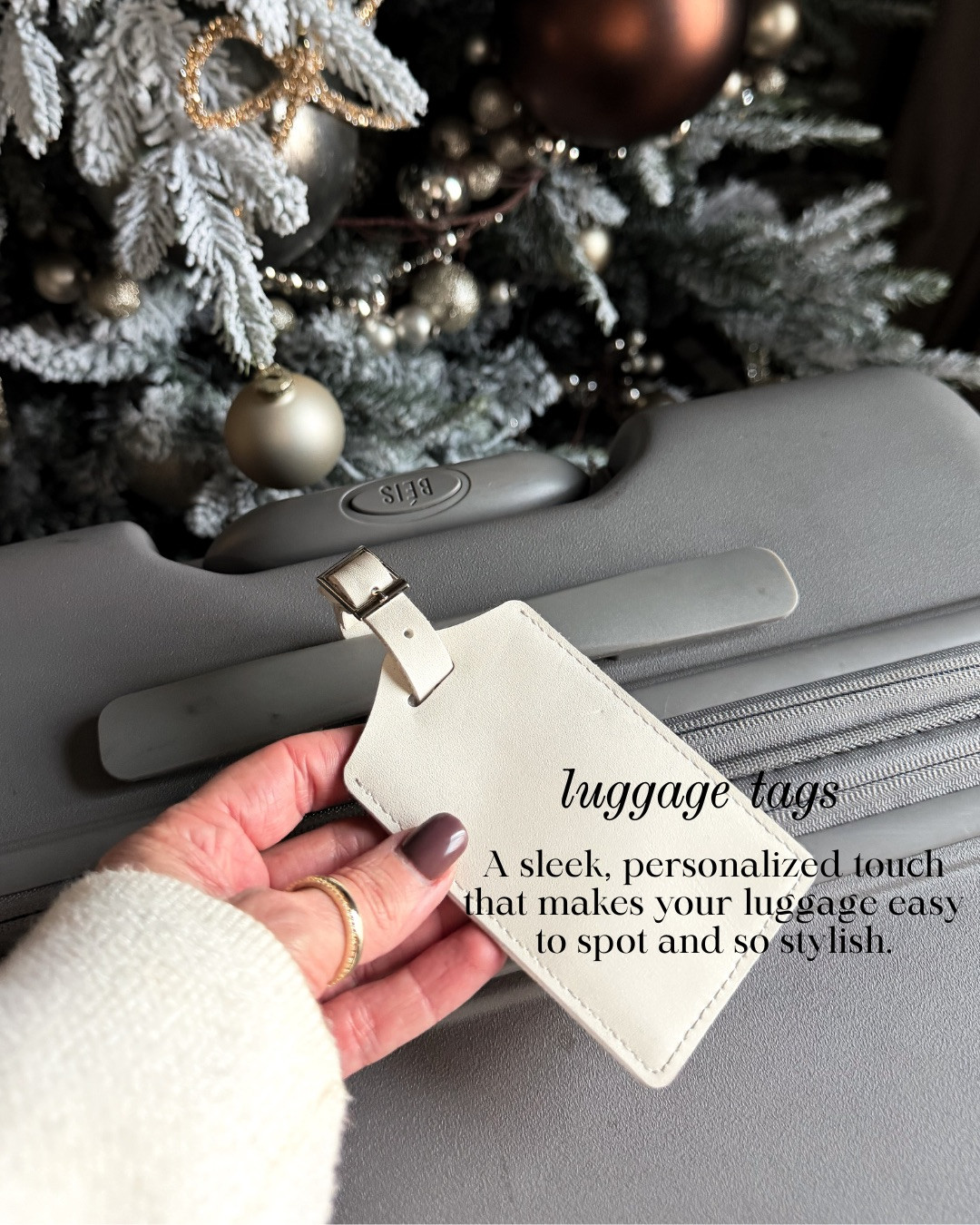 LUGGAGE TAGS — SLEEK, PERSONALIZED, AND TRAVEL-READY! These LUGGAGE TAGS add a polished, personalized touch to any suitcase. They make your bags easy to spot while giving your travel setup a clean, elevated look. A simple upgrade that instantly makes your luggage feel more refined.

#Amazon #TheHillaryStyle #TravelEssentials #LuggageTags #TravelAccessories #GiftIdeas #PersonalizedDetails #AmazonTravelFinds #ChicTravel #EverydayEssentials 

 #LTKmomlife #LTKOver40 #LTKFindsUnder50