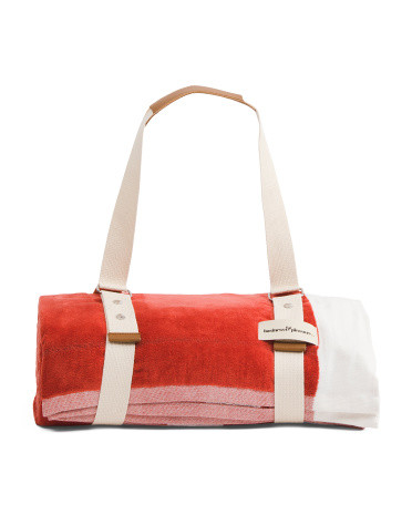 Crew Striped Hand Loomed Oversized Premium Beach Blanket | Marshalls