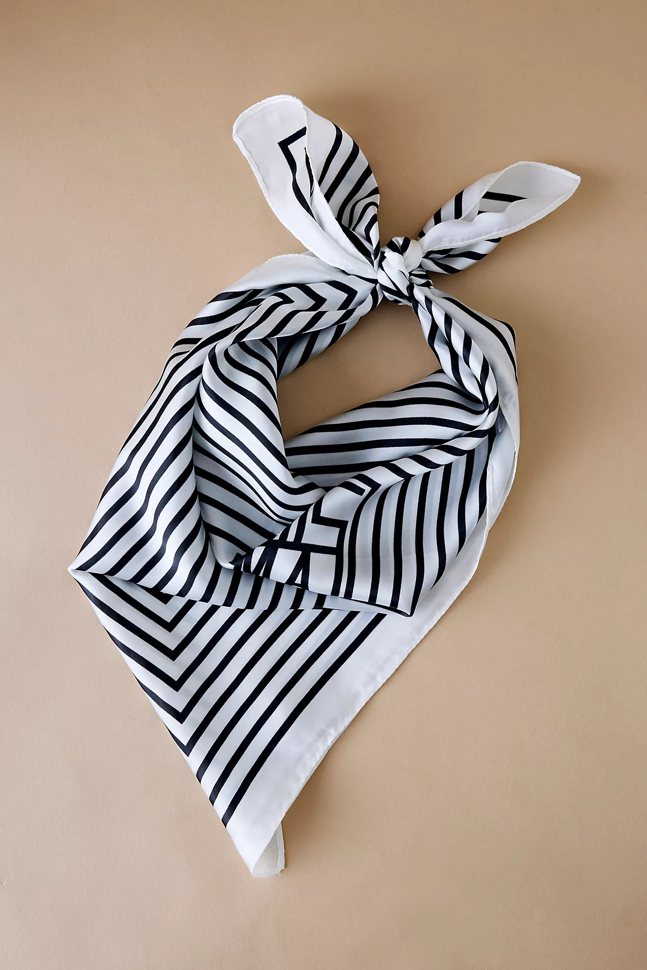 Stripe Satin Headscarf | Anthropologie (UK)