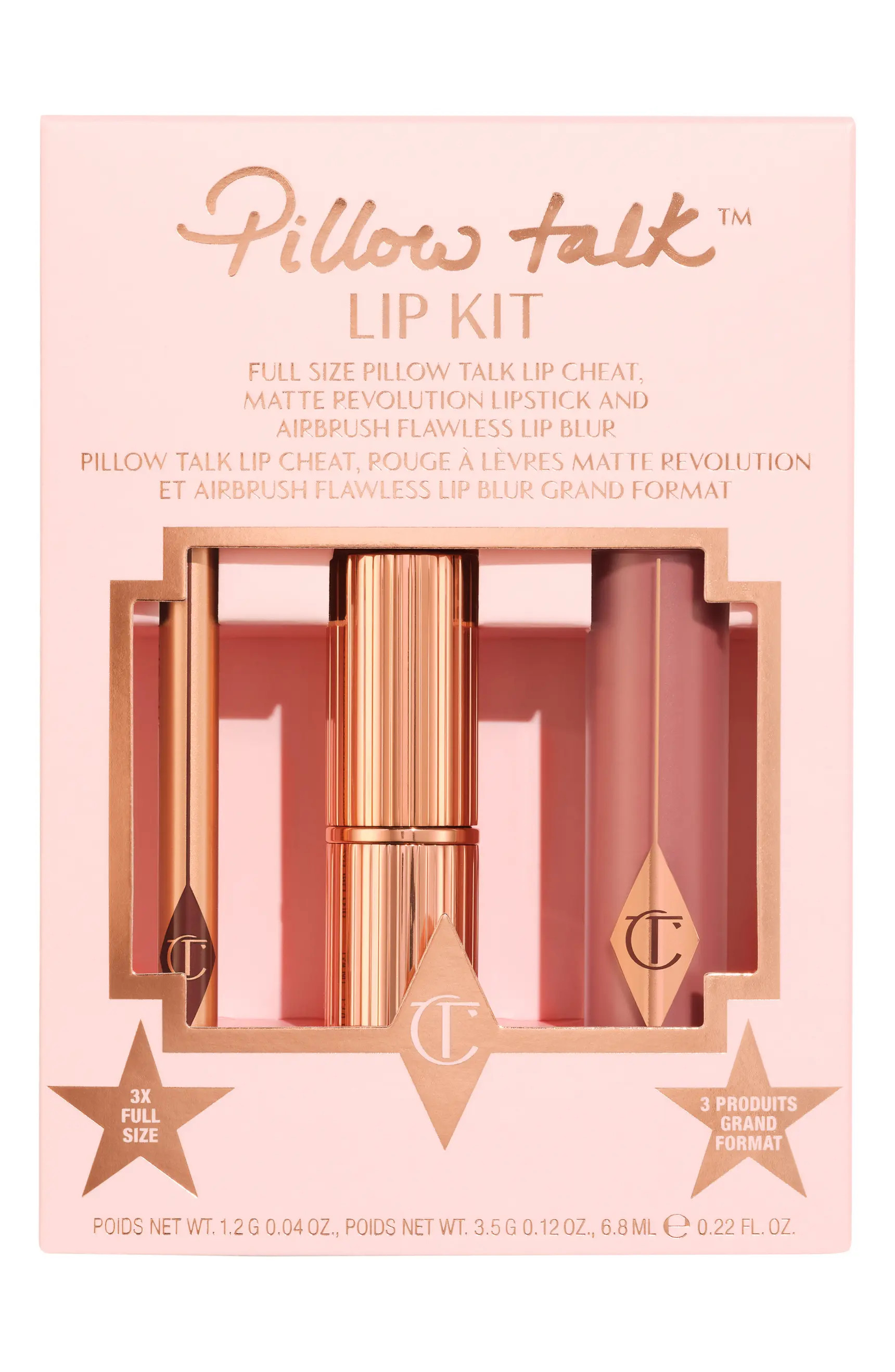 Charlotte Tilbury Pillow Talk Lip Kit $95 Value | Nordstrom | Nordstrom