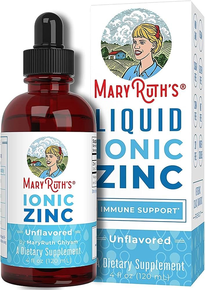 MaryRuth's Ionic Liquid Zinc Drops | Liquid Zinc Supplement for Immune Support & Skin Health | Io... | Amazon (US)