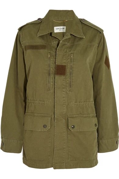 Cotton and linen-blend gabardine jacket | NET-A-PORTER (US)