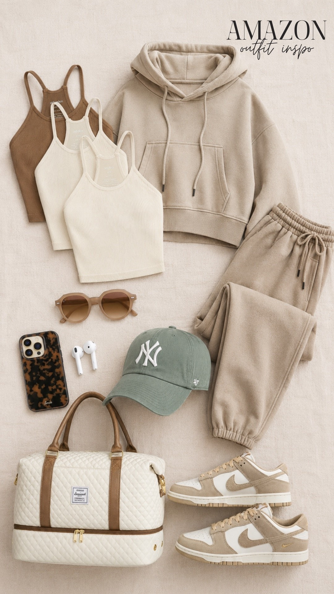 Travel outfit / lounge outfit inspo from Amazon 🙌🏼

#LTKootd #LTKTravel #LTKSaleAlert